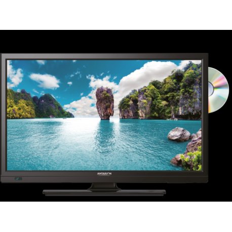 TV HD LCD 24" 55CM DVD