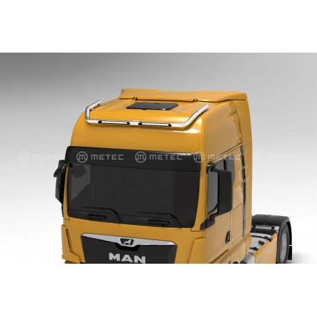 RAMPE DE TOIT AVEC BARRES DE LEDS X2 INTÉGRÉES - MAN TGX 2020 - CABINE GX