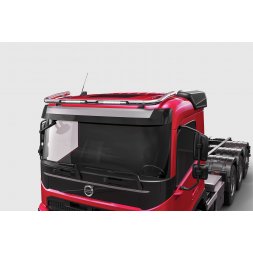 Rampe de toit INTEGRA - Volvo FH AERO - FH4 - FH5 - FM - FMX - Cabine basse - 2x rampes de LEDs intégrées