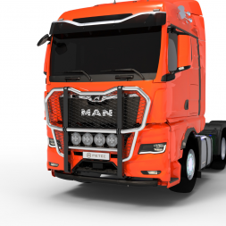 Pare-buffle OUTLAND avec grille - MAN TGX 2020 - Pare-choc acier