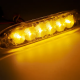 Feux de pénétration 6 LEDs - Flash - 18W - 12/24V