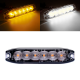 Feux de pénétration 6 LEDs - Flash - 18W - 12/24V