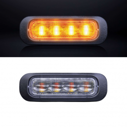 FEU FLASH STRANDS LEDS ORANGE APPLIQUE