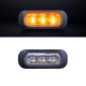 FEU FLASH STRANDS LEDS ORANGE APPLIQUE