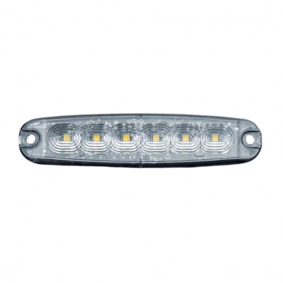 STRANDS - Feu de pénétration extra plat 6 LEDs - 18W - 12/24V