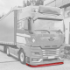 Spoiler avant 12 cm - MAN TGX 2020+