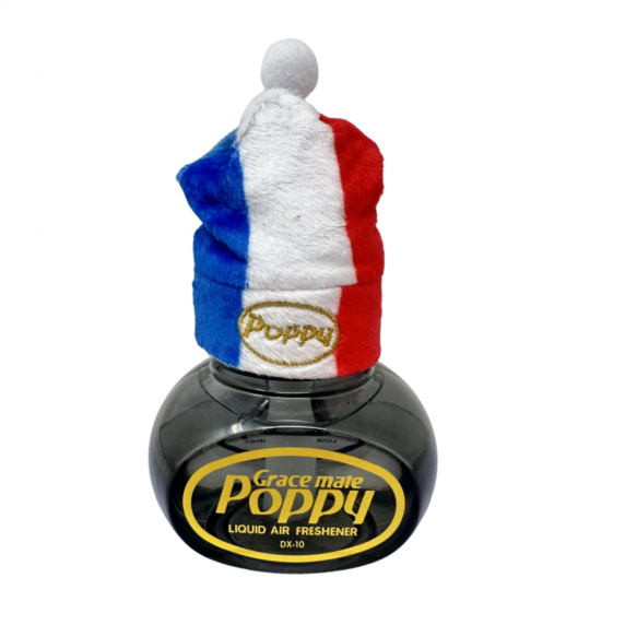 Bonnet drapeau France pour désodorisant POPPY