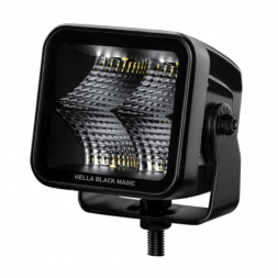 HELLA - Feu de travail Black Magic Cube 40W - 4 LEDs - 83x81 mm - 12-24V