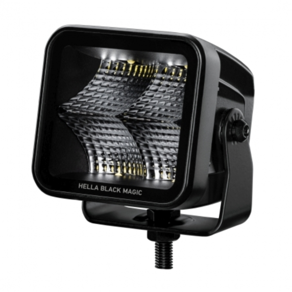 HELLA - Feu de travail Black Magic Cube 40W - 4 LEDs - 83x81 mm - 12-24V