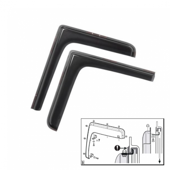 Wind deflector FE FL new premium
