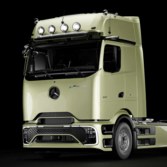 Rampe de toit TRUX - en aluminium - 4 feux - Airflow - Mercedes PROCABIN Giga et BigSpace avec visière