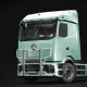 Pare-buffles HIGHWAY en aluminium TRUX - Airflow - Mercedes PROCABIN 2025+