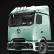 TRUX - Stream Space - Rampe de toit aluminium - Mercedes ACTROS MP4/5