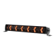 VIKLIGHT - 29 cm - Barre de LEDs ACS double ligne avec veilleuses blanches et orange - 120W - 12/24V