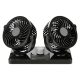 Double ventilateur à 2 vitesses - 2x Ø11 cm - 24V
