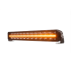 JUMBO - 55 cm - Barre double ligne de LEDs avec ligne centrale de veilleuses blanches et orange
