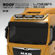 Roof pack MAN TGX - Rampe de toit + 3x barres de LED LAZER TRIPLE-R 1000 41 cm