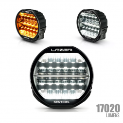 LAZER - Projecteur SENTINEL 9" HIGHLINE - Noir - 17020 lm - 137W - 12/24V