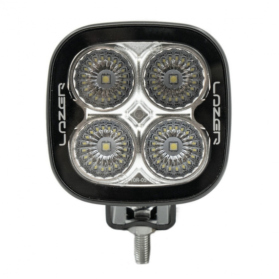 LAZER - Feu de travail UTILITY-25 - 3016 lm - 4 LEDs - 79x79 mm - 25W - 12/24V