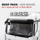 ROOF PACK pour Mercedes ACTROS - Rampe de toit + 4x JUMBO Full LED w/ veilleuses blanches et orange