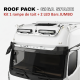 ROOF PACK pour Mercedes ACTROS - Rampe de toit + 2x barres de LED 55 cm JUMBO