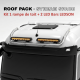 ROOF PACK pour Mercedes ACTROS - Rampe de toit + 2x barres de LED 51 cm LEDSON EPIX20+