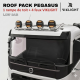 Roof Pack Volvo FH/FM - 1 rampe de toit w/ LEDs + 4x Projecteurs VIKLIGHT VENUS 135W