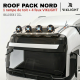 Roof Pack Volvo FH/FM - 1 rampe de toit w/ LEDs + 4x Projecteurs VIKLIGHT VENUS 135W