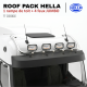 ROOF PACK pour Renault T High - Rampe de toit + 4x JUMBO Full LED w/ veilleuses blanches et orange