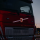 Logo rétro-éclairé VOLVO FH5 - Blanc