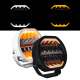 VIKLIGHT - Projecteur PEGASUS - Veilleuses LEDs blanches et orange + mode Flash - 192W - ⌀228mm - 12/24V