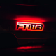 Plaque murale avec Logo "FH16" lumineux - Pour Volvo Trucks