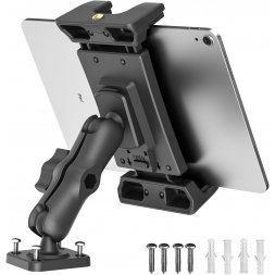 Support tablette 5" à 13" - Pour tableau de bord - Fixation 4 vis