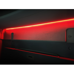 Éclairage d'ambiance rouge et blanc - intérieur de cabine Volvo FH - 180 cm - 24V