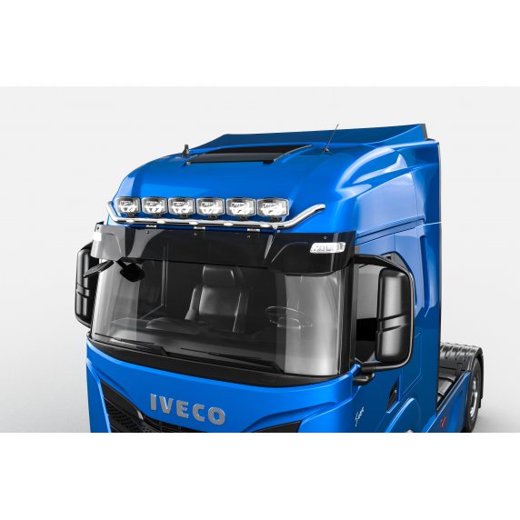 Rampe de toit V-MAX - 6 feux - Iveco S-WAY - Cabine haute AS - Avec ou sans LEDs