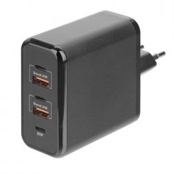 Chargeur 2x USB-A + 3x USB-C - 60W - 100/230V
