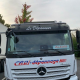 Rampe de toit - 4 feux - Mercedes ATEGO 2014+ - Sans LEDs