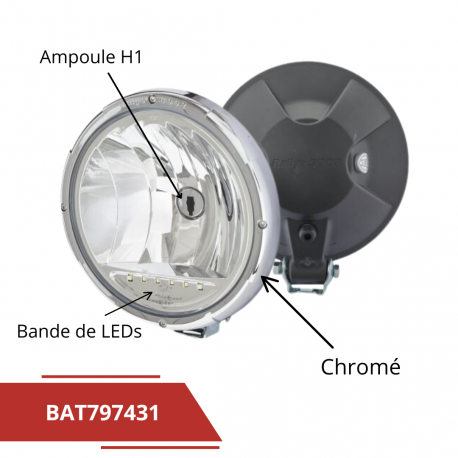 RALLY 3003 CHROME LISSE VEILLEUSE