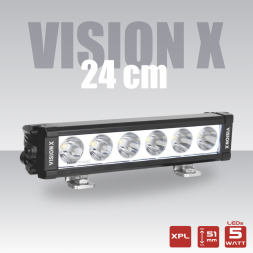 Vision X - 22 cm - Barre de LEDs XPL-H - Veilleuses blanches