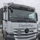 Visière pare-soleil - Mercedes ACTROS - ANTOS - AROCS - MP4 - Classic Space 2300 mm