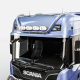 Rampe de toit MAX - 4 feux - SCANIA S/R/G 2016+ - Cabine haute - Avec ou sans LEDs