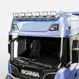 Rampe de toit WIDE - 6 feux - SCANIA S/R/G/P 2016+ - Cabine haute et normal - Avec ou sans LEDs