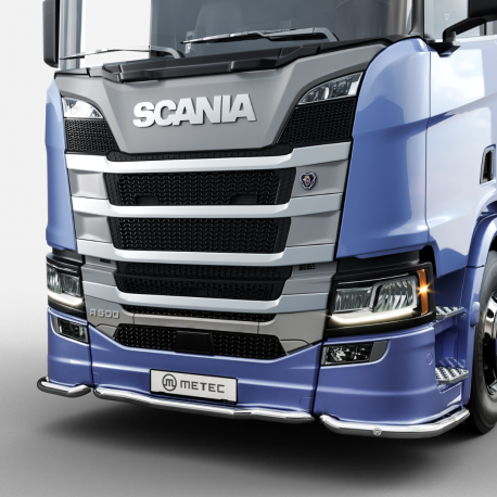 Rampe sous spoiler avant K-LINER - SCANIA R / S / G / P 2016+ - Avec ou sans LEDs