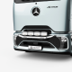 Cab. 2500 mm - Rampe de calandre CITY - 4 feux - Mercedes ACTROS ProCab 2025+ - Avec ou sans LEDs / Flash