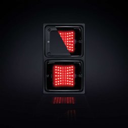 Support vertical 2 feux pour pare-chocs arrière