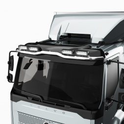 Rampe de toit TOP - 4 feux - Volvo FL 2024+ - Renault D 2024+ - Compatible visière OEM