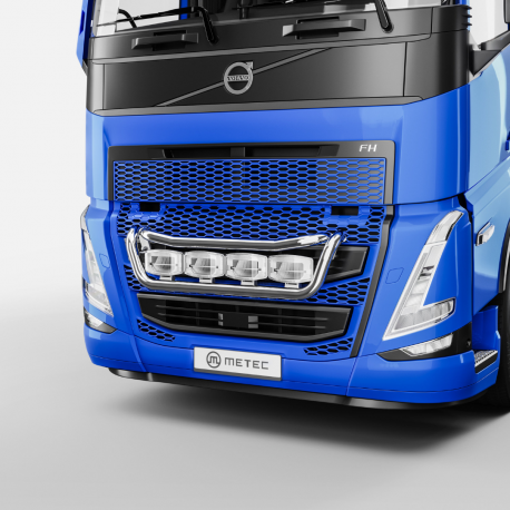 Rampe de calandre TAILOR - 4 feux - Volvo FH4 13-20 - Avec ou sans LEDs / Flash