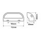 FEU ECLAIRAGE PLAQUE A LED