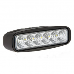 BULLBOY - Feu de travail 18W - 6 LEDs - 15x5 cm - 9-32V