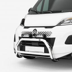 Pare-buffle EUROBAR - OPEL Movano - FIAT Ducato - CITROEN Jumper - TOYOTA Proace Max - PEUGEOT Boxer